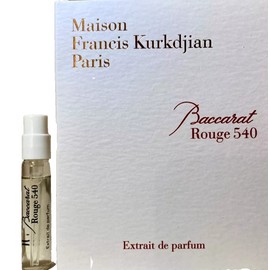 Maison Francis Kurkdjian Baccarat Rouge 540 Extrait de Parfum Sample Spray .06oz