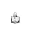 Salt Pepper Shaker Cube Mini 5.5 cm Transparent Crystal
