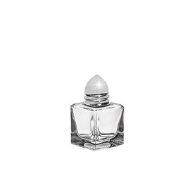 Salt Pepper Shaker Cube Mini 5.5 cm Transparent Crystal