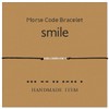 TESTRYE Morse Code Bracelets for Women,Smile Morse Code Bracelets with