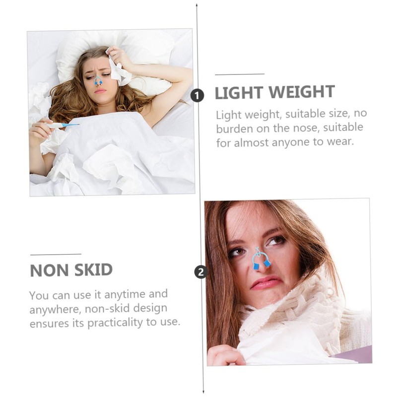 NOLITOY Sets Nasal Nose Clips for Nosebleed Bleeding Nose Stoppers