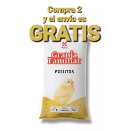 Purina Granja Familiar Pollitos Con 20% Proteina Para Engorda 5kg