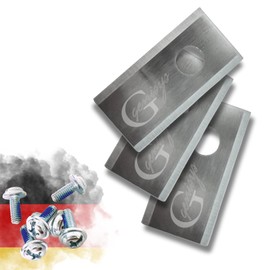 Genisys Stainless Steel Replacement Blade Blades Compatible with Sunseeker V3 X3 X5 X7 Robotic Lawnmower - LongLife - 1-Hole Shatterproof [DIN EN 50636 Tested], Pieces: 30