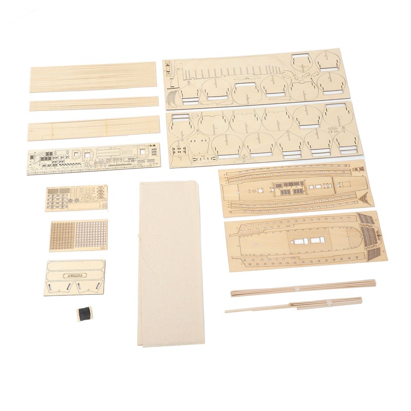 Wooden Model Ships DIY Assembly Classic Ancient Boat Sailing Boat