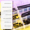 Swpeet - Juego de 84 tornillos de tornillería para cuna,