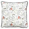 Evans Lichfield Festive Robin Cushion Cover, Bottle Green, 43 x