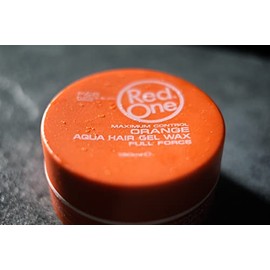 Cera para Cabello Red One Orange Máximo Control - Cera para Peinar - Cera Pelo Hombre - Red One Aqua Hair Wax Orange - Cera Red One Naranja 150 ml