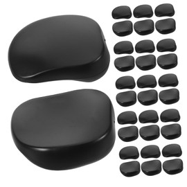 SAFIGLE 20pcs Ear Cover Shields for Hair Dyeing Soft Plastic Ear Protectors for Salon Home Use Staining Design for Safe Hair Coloring Treatments Reusable Easy to Clean