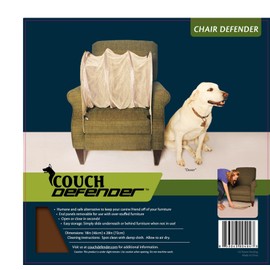 Chair Defender: Keep Pets Off of Your Furniture! (Dark Brown) Chair Defender