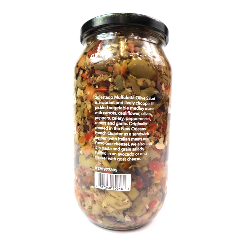Solestado Muffuletta Olive Salad 33.9oz
