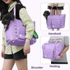 Pecute Dog Purse Carrier, Pet Carrier with Pockets for Small