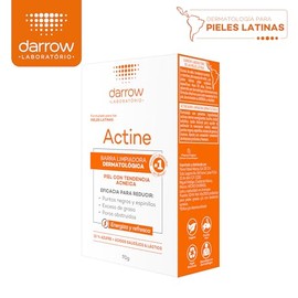 DARROW, Actine Barra Limpiadora Dermatológica, Para Piel Grasa o con Tendencia Acnéica, 70 g