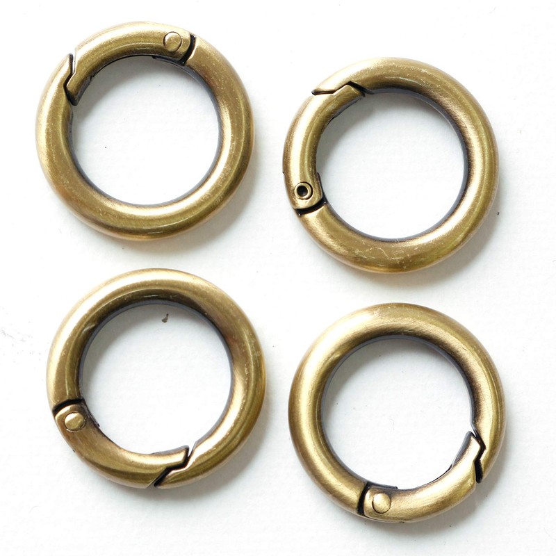Nippon Chuko Mini Round Carabiner 25mm Outer Diameter 17mm Inner