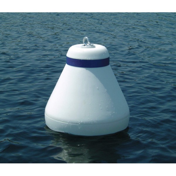 Taylor Made Products 46718 Sur-Moor T3C Boat Mooring Taper Buoy (18") , White