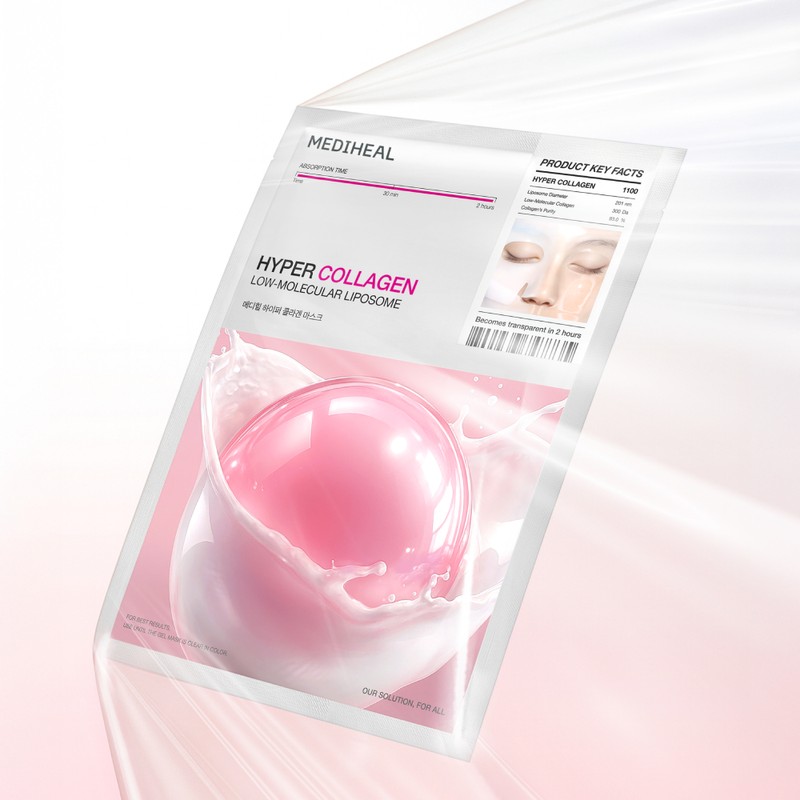 MEDIHEAL [Super Points] Mediheal Hyper Gel Mask Collagen, 1 Sheet,