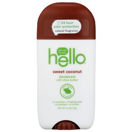 HELLO Sweet Coconut Deodorant, 2.6 OZ