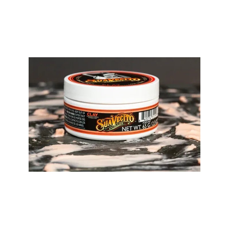 Suavecito Pomade Firme Clay Cera Pomada Para Cabello 65 G