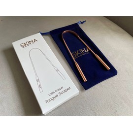 Generic Copper Tongue Cleaner- Oral Hygiene Tool for Fresh Breath