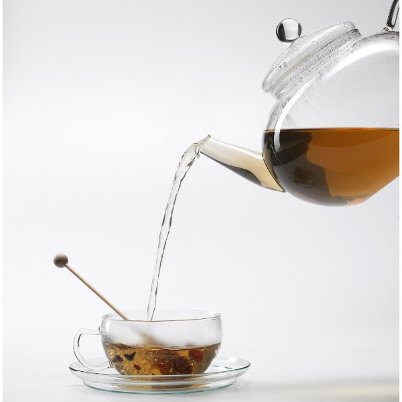 Trendglas Jena MIKO Teapot in Classic Design with Stainless Steel