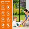 Magnetic Screen Door for Tall Doors, Durable Mesh with Magnetic
