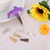 PATIKIL 23mm Corsage Decorative Holder, 6 Pcs Brooch Pin Vase