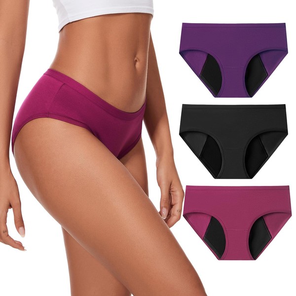 ALLBASE Period Underwear for Women Heavy Flow Everdries Leakproof Ladies