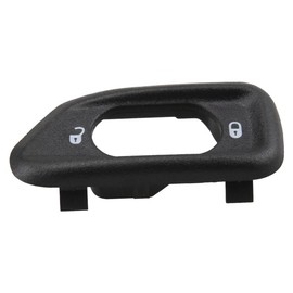 RLB-HILON - Bisel de interruptor de bloqueo de puerta, compatible con Jeep Wrangler JK, para 2011 2012 2013 2014 2015 2016 2017 2018 años, para 68185911AA, para interruptor de bloqueo de puerta