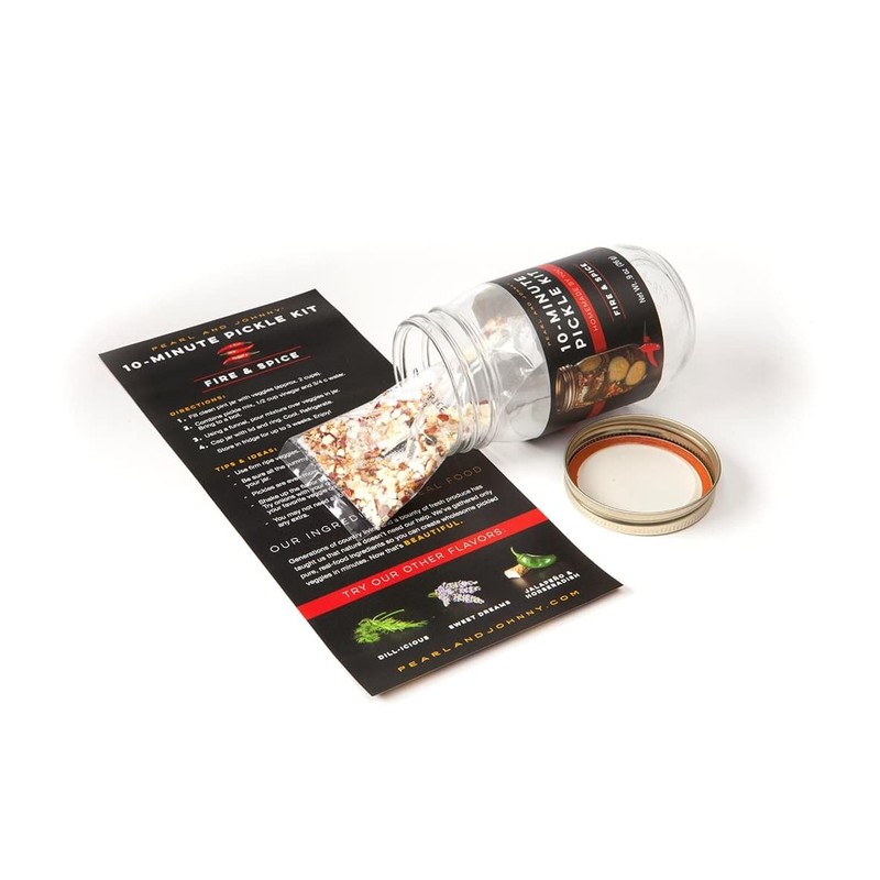 Pearl and Johnny 10-Minute Pickle Kit Fire & Spice