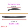 Qrity Flexible Waste Pipe, Sink Waste Pipe, Inner Diameter 45