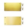 JSSC Neugart GmbH Engraved Polished Brass Sign ★ Door Sign