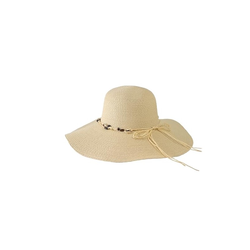 Coconut Creek Women's Adjustable Floppy Brim Hat for Beach Gardening