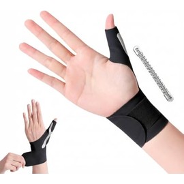 Férula de Pulgar Reversible, LONROI 1 Pair Férula Para el Pulgar, Soporte para Pulgar, Muñequera Pulgar, Estabilizador de Pulgar para Artritis, Tendinitis, Alivio del Dolor del Túnel Carpiano