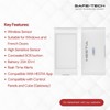 HESTIA Vibration Sensor for Windows and Doors, WiFi Wireless Door