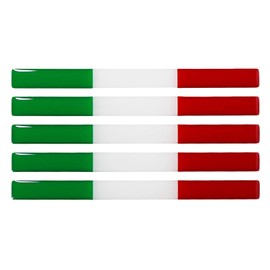 BIKE-label X300002VA 3D Sticker Flags Pack of 5 120 x 10 mm for Car Motorcycle