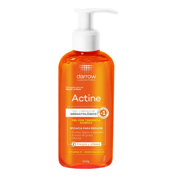 Gel Limpiador Darrow Actine Vitamina C 140g Momento de aplicación
