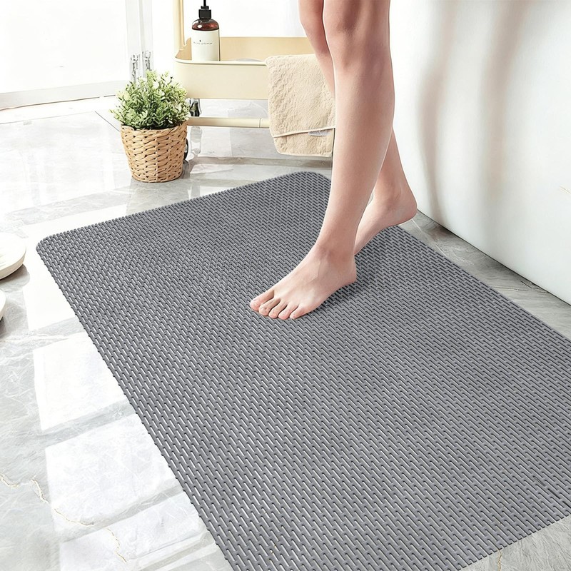 Mofonky Non Slip Shower Mat: 47" X 32" Extra Large