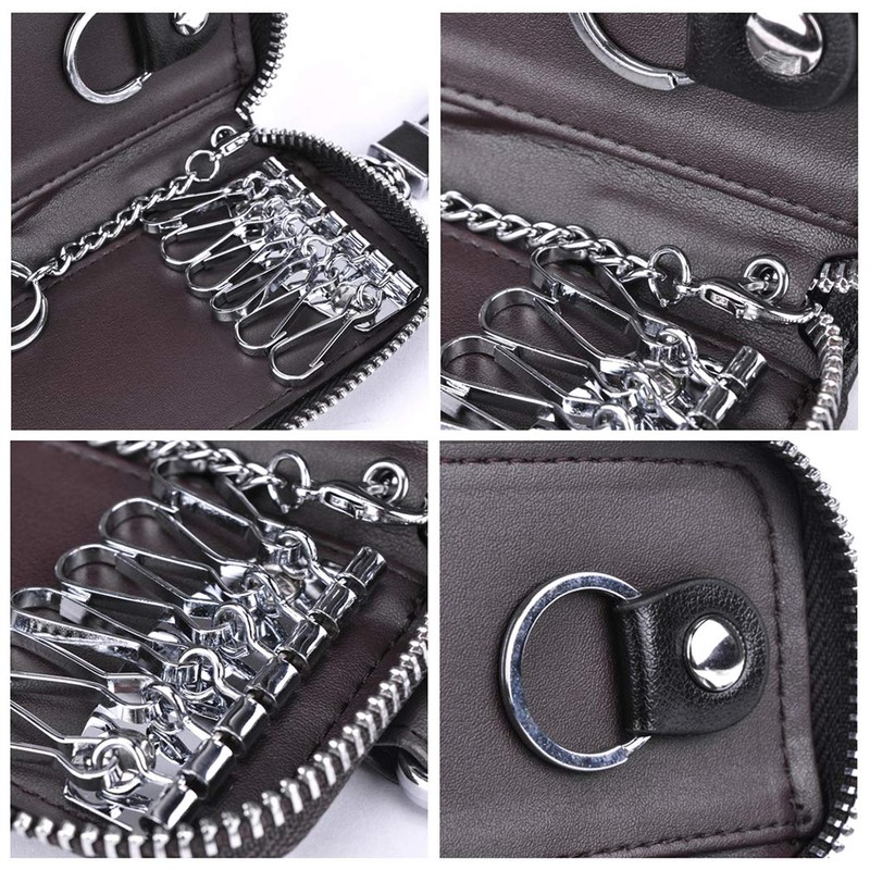 iSuperb® Leather Key Case Card Holder Wallet Purse Pouch Bag