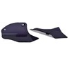 HDBUBALUS Motorcycle Air Heat Deflector Reflective Saddle Shields Fit for