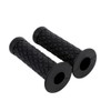 HANSWD 22mm Motorcycle Rubber Handle Grips Left and Right Set