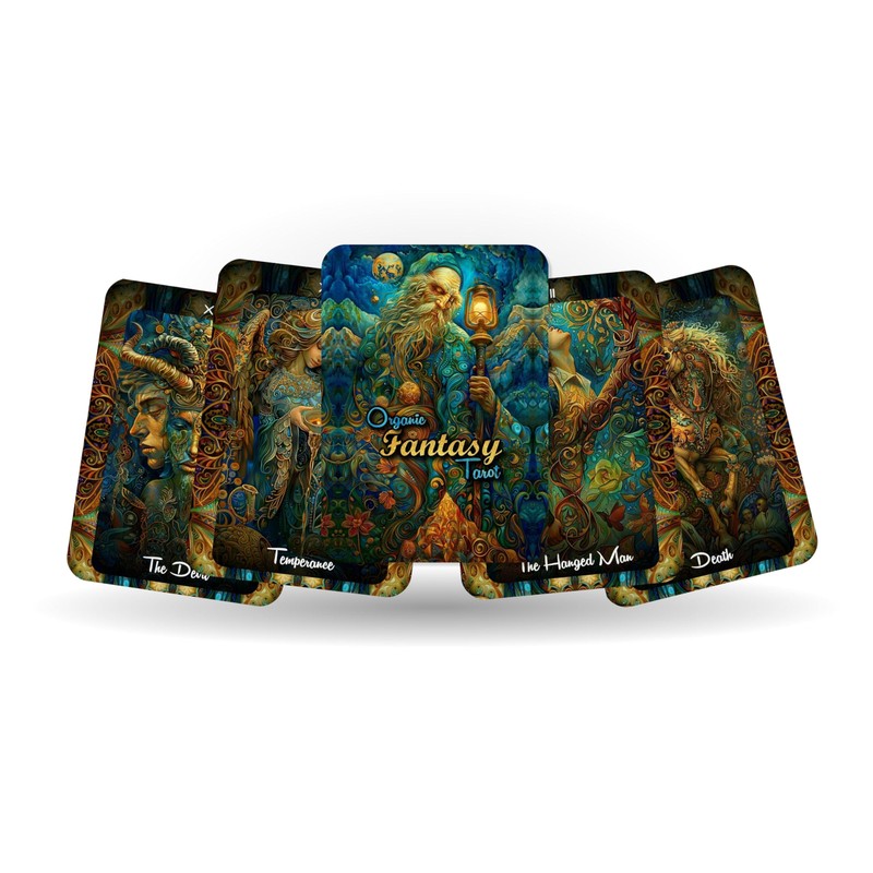 Organic Fantasy Tarot - 78 Cards