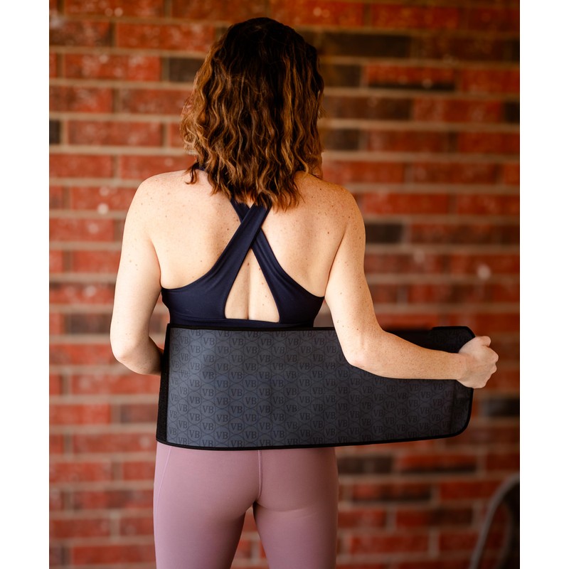 VivaBella Postnatal Belly Wrap (Black, S)