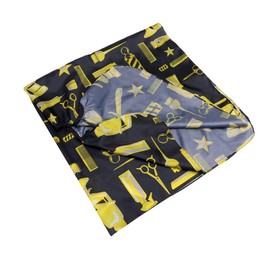 Ipetboom Professional Hair Cutting Cape Salon Cape Hairdressing Shawl Lightweight Material Graffiti Pattern for Barber Shop