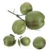 Holibanna 1 Bunch Artificial Coconut Jungle Decorations Fake Coconuts Decoration