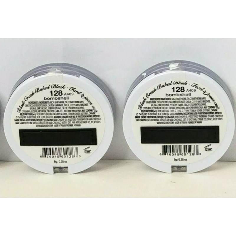2 pk HARD CANDY BLUSH CRUSH BAKED BLUSHED 0.28 oz