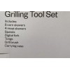 Room Essentials Grilling Tool Grill Set 17 Piece Stainless Steel