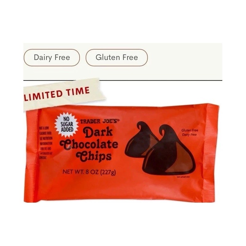 Trader Joe's 2 Packs Trader Joe's 72% Cacao Dark Chocolate