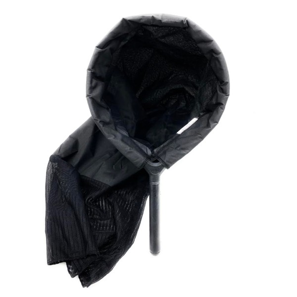 Generic Koi Fishing Net, Compact, Black, Cloth, Waterproof & Ergonomic