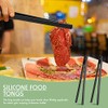 Patelai 11.8-Inch Silicone Cooking Tongs - Set of 2