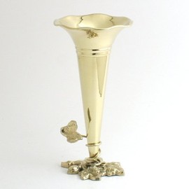 Liards Brass 5" Tussie Mussie with Holder - Set of 2