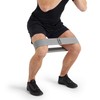 Bulk Short Resistance Bands, Fitness Band, Light Grey, Light